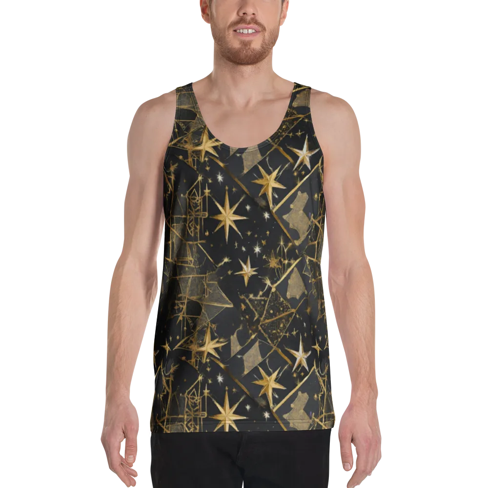Nocturne Orbit on Men's Tank Top — Front