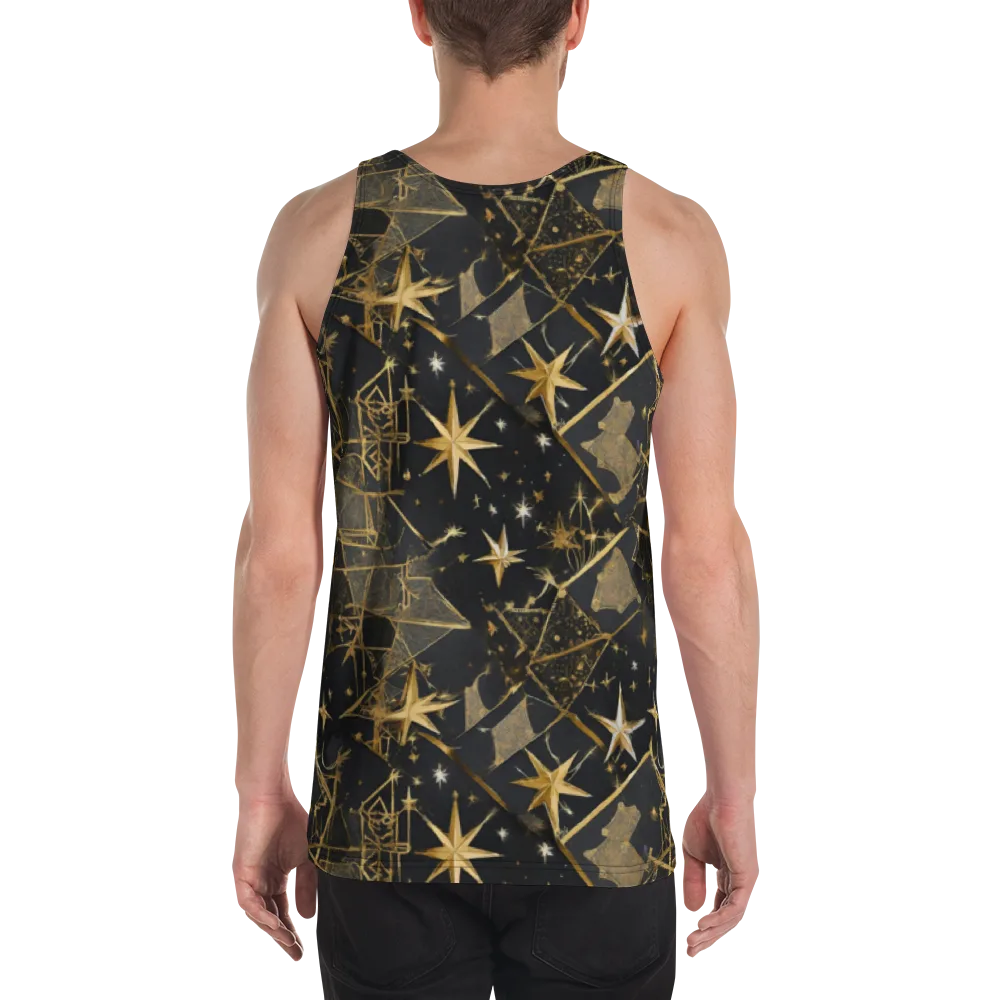 Nocturne Orbit on Men's Tank Top — Back