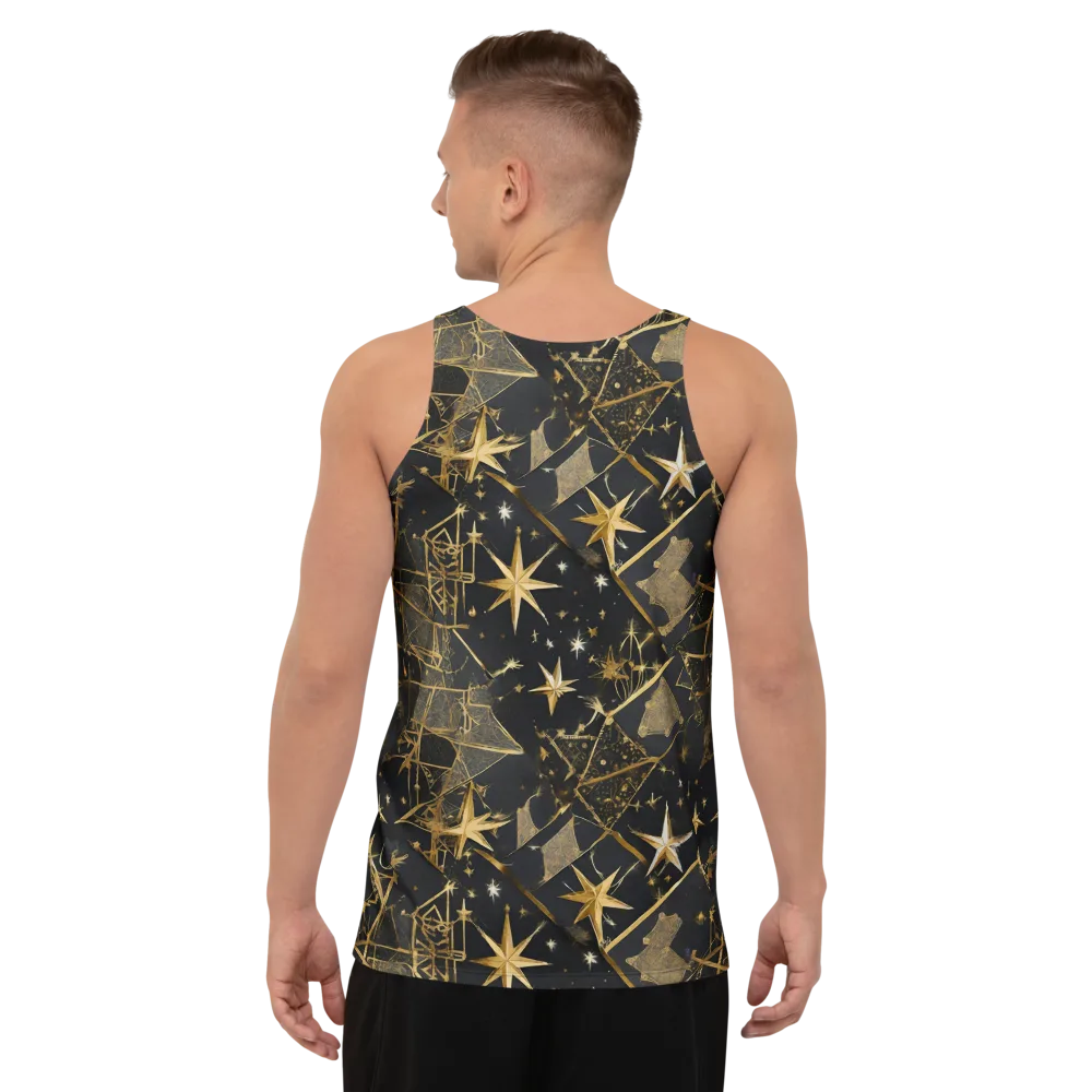 Nocturne Orbit on Men's Tank Top — Back