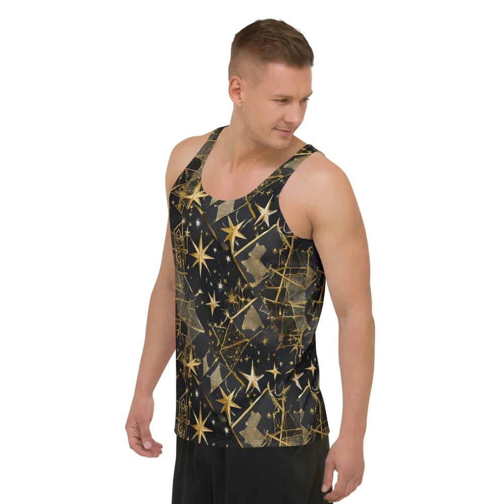Nocturne Orbit on Men's Tank Top — Left Front