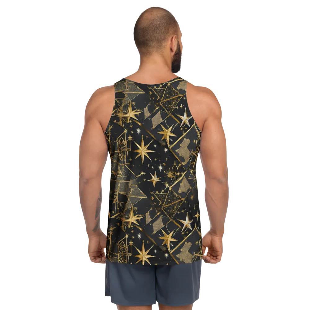 Nocturne Orbit on Men's Tank Top — Back