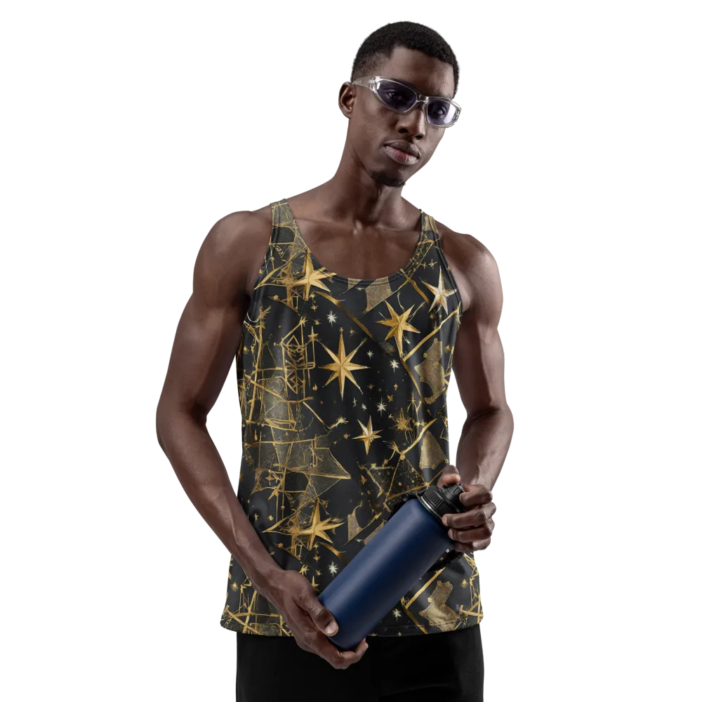 Nocturne Orbit on Men's Tank Top — Front