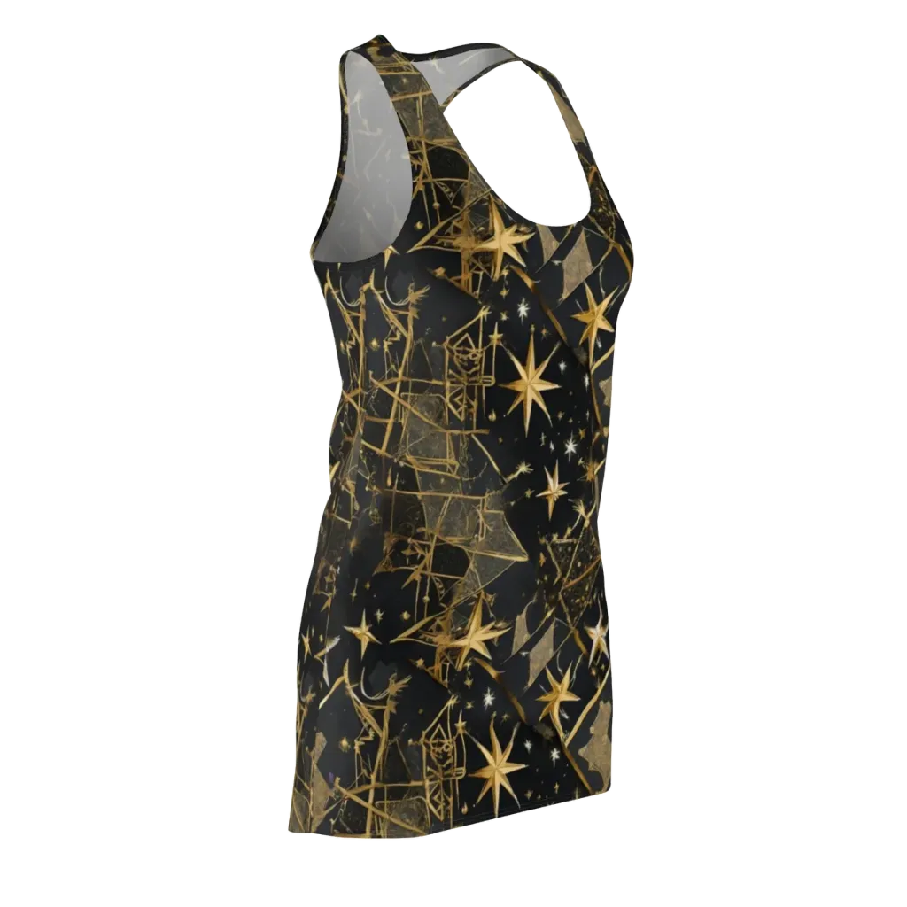Nocturne Orbit on Racerback Dress — Front Side