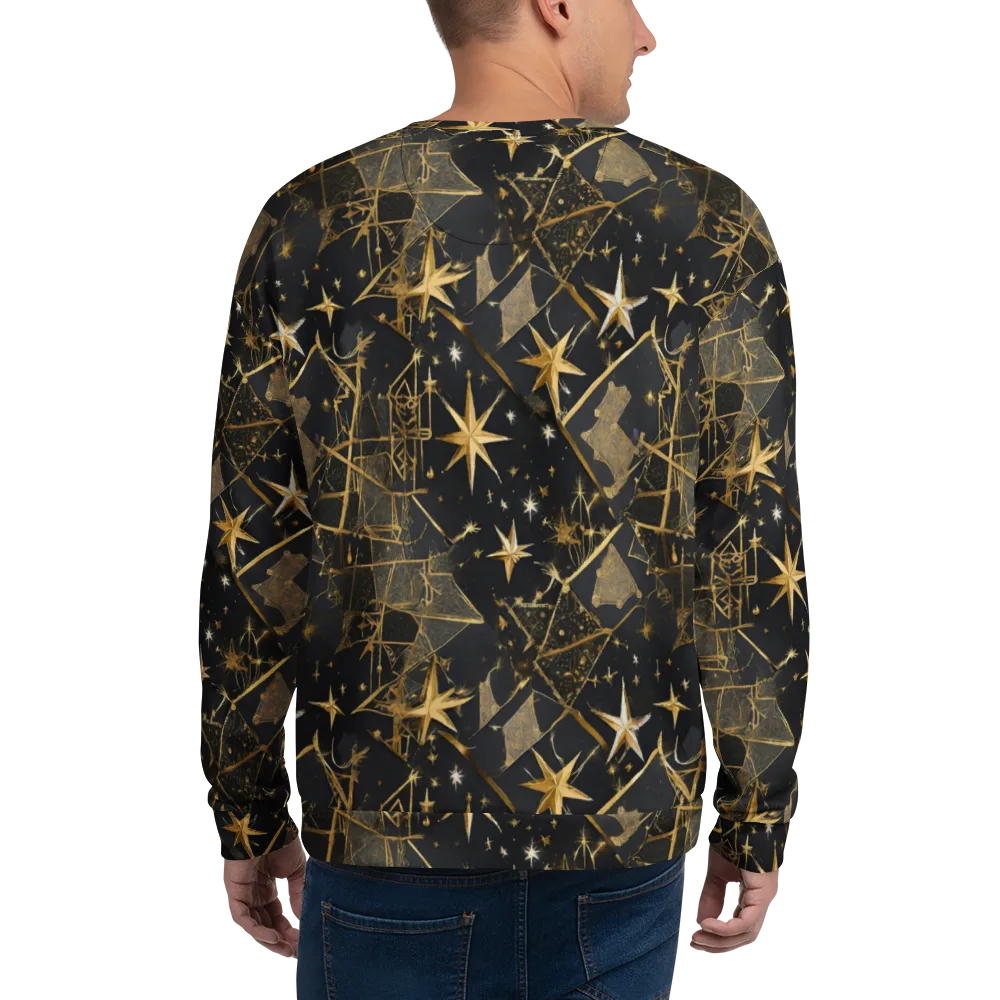Nocturne Orbit on Sweatshirt — Back