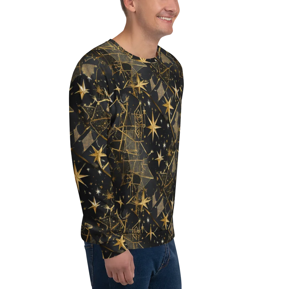Nocturne Orbit on Sweatshirt — Right Front