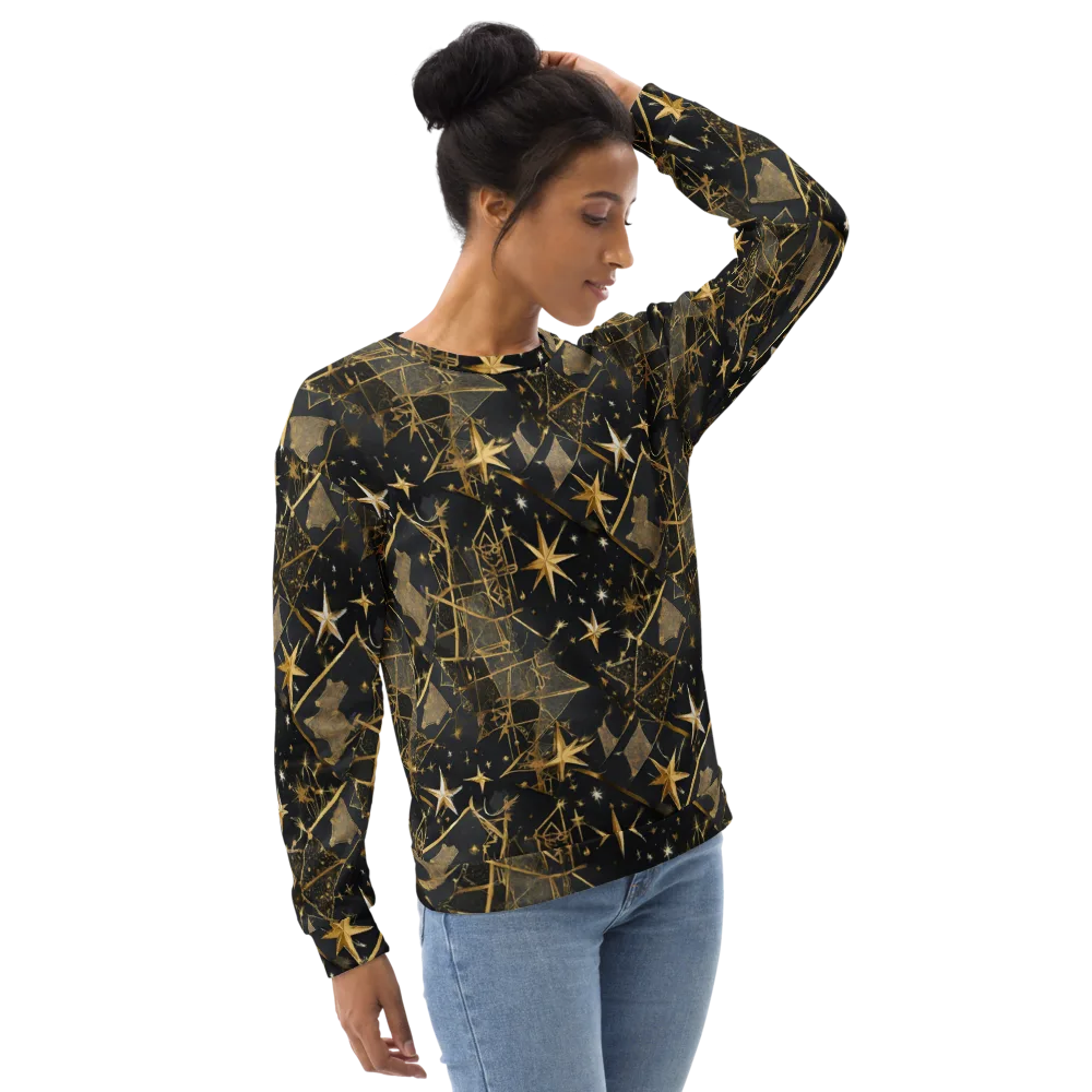 Nocturne Orbit on Sweatshirt — Right Front