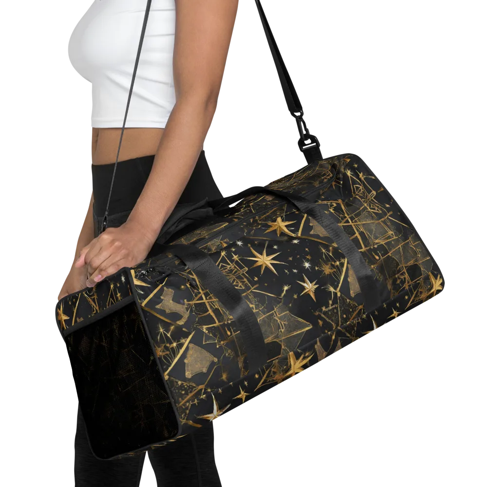 Nocturne Orbit on Duffle Bag — Front