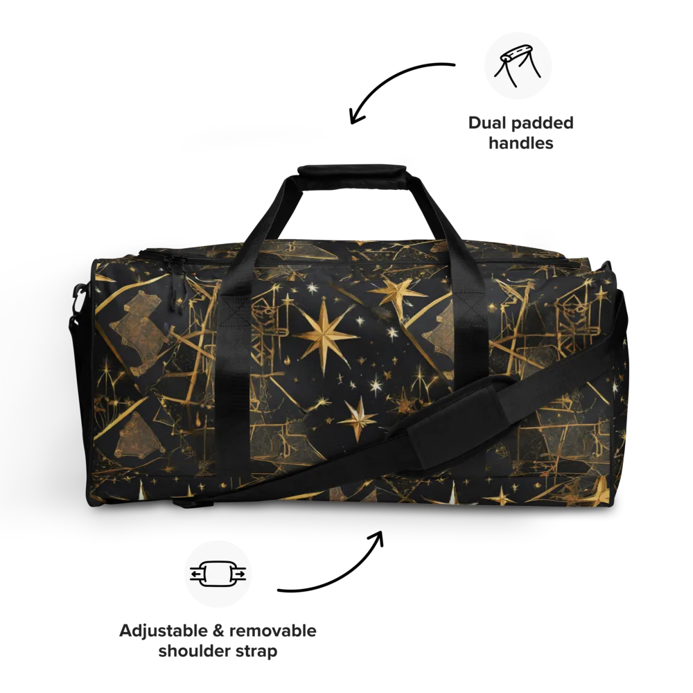 Nocturne Orbit on Duffle Bag — Front