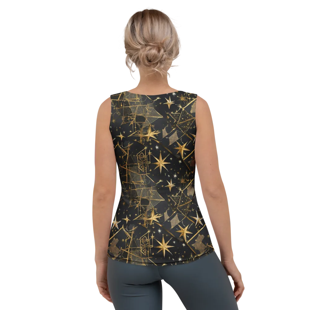 Nocturne Orbit on Women's Tank Top — Back