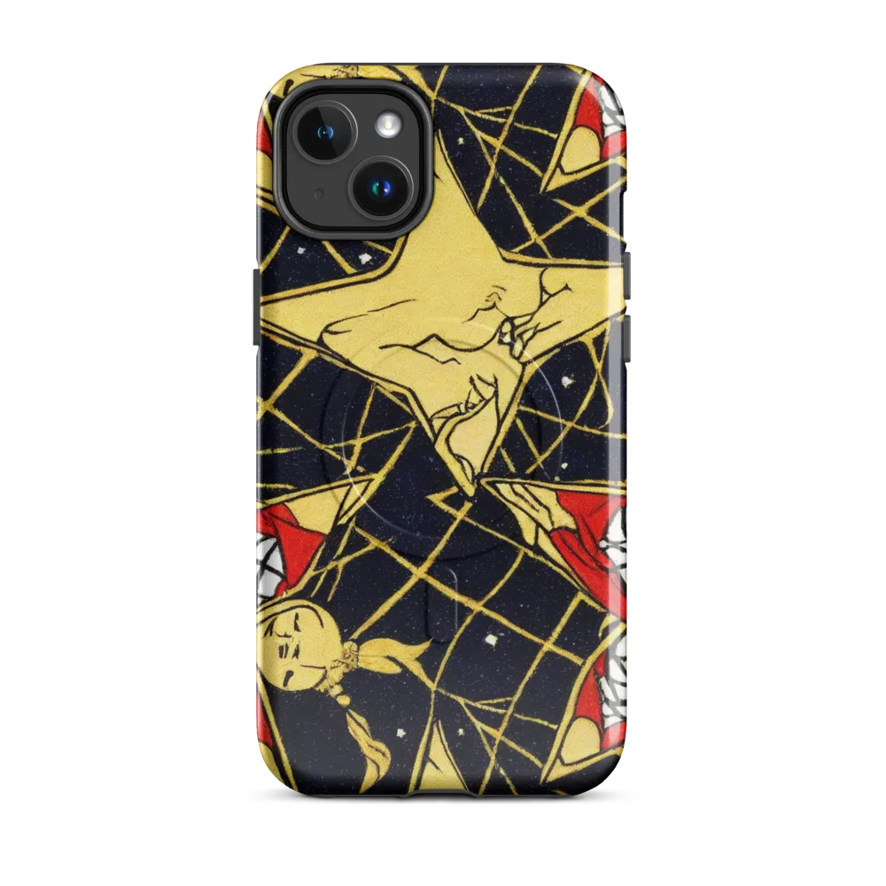 Midnight Starlets on MagSafe Tough Case for iPhone® — Front