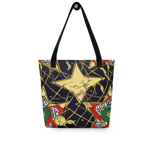 Midnight Starlets on a Tote Bag