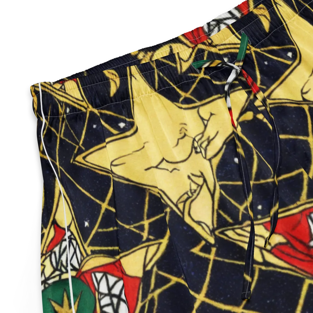 Midnight Starlets on Women's Pajama Shorts — Product details
