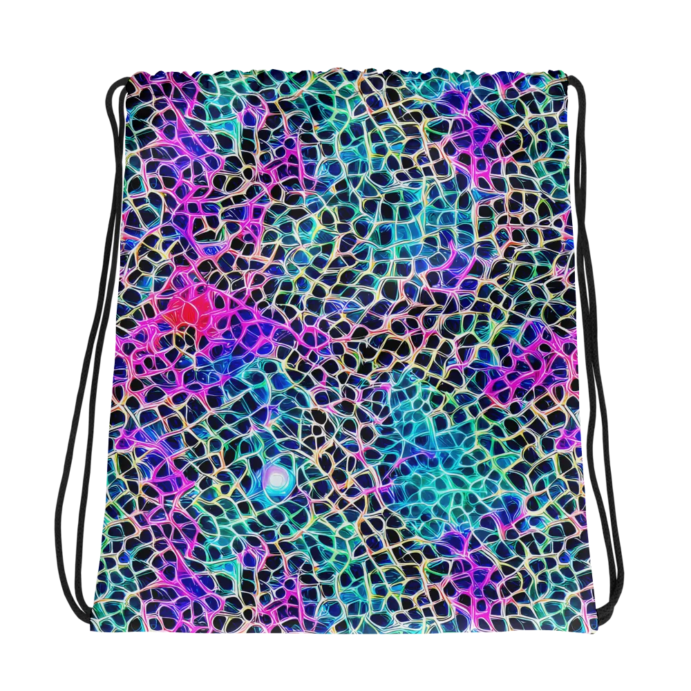 Prismatic Veins on Drawstring Bag — Photo
