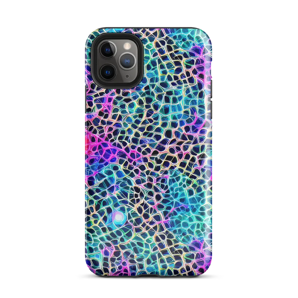Prismatic Veins on Tough Case for iPhone® — Front