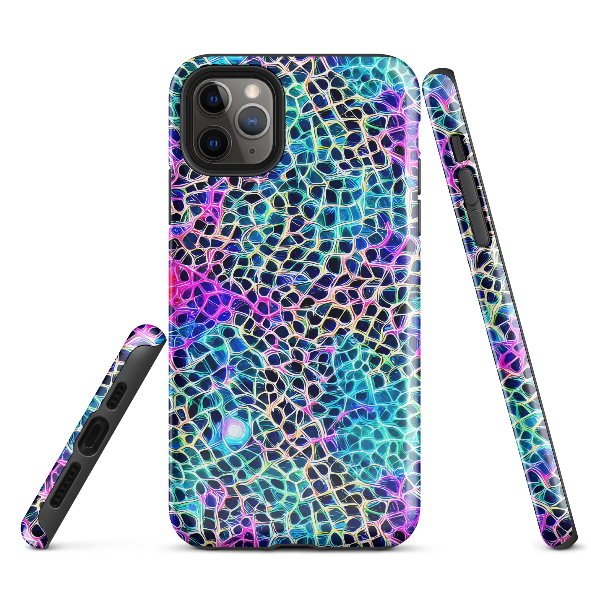 Prismatic Veins on Tough Case for iPhone® — Front