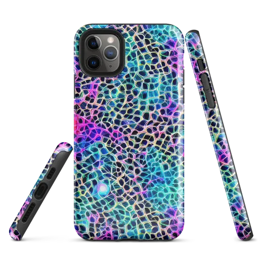 Prismatic Veins on a Tough Case for iPhone®