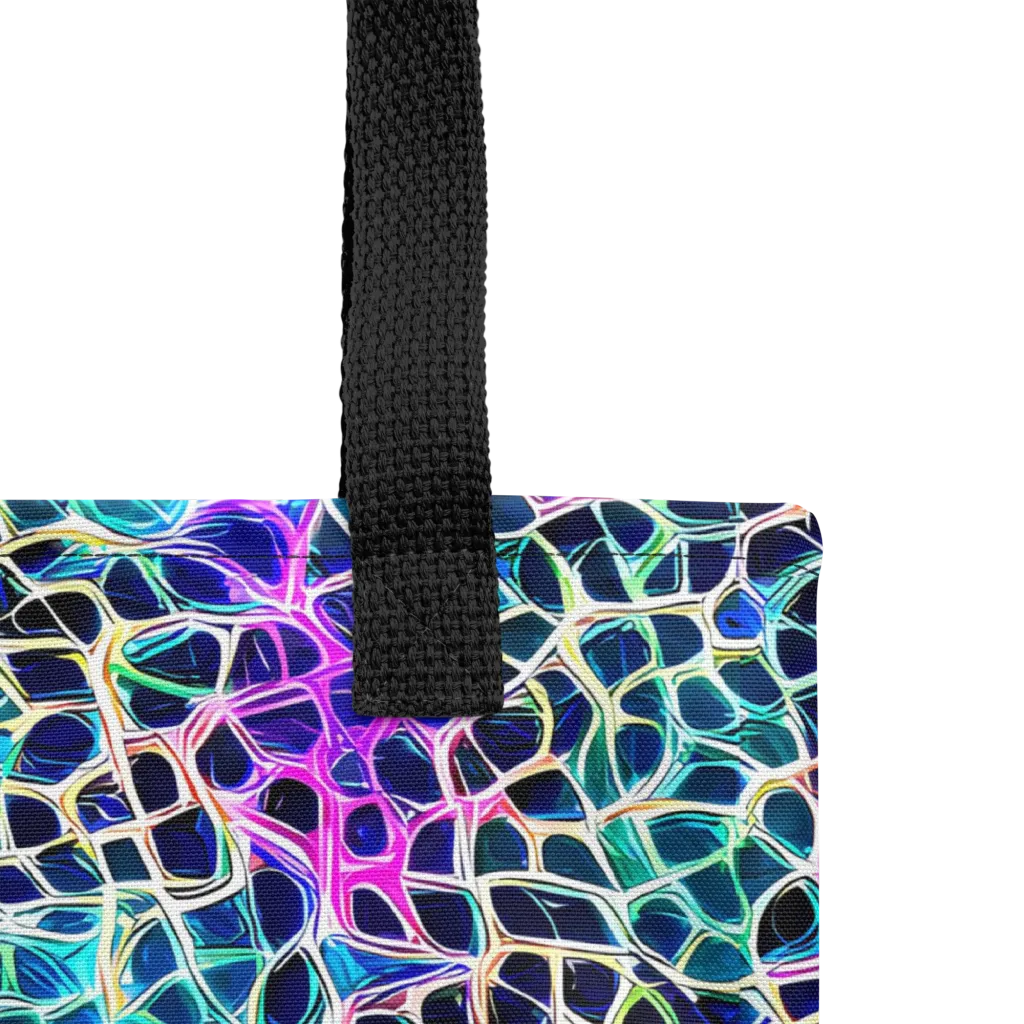 Prismatic Veins on Tote Bag — Product details