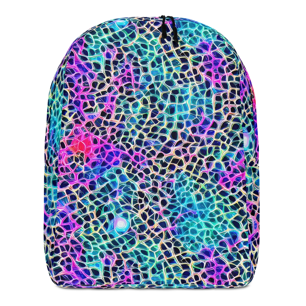 Prismatic Veins on Minimalist Backpack — Front