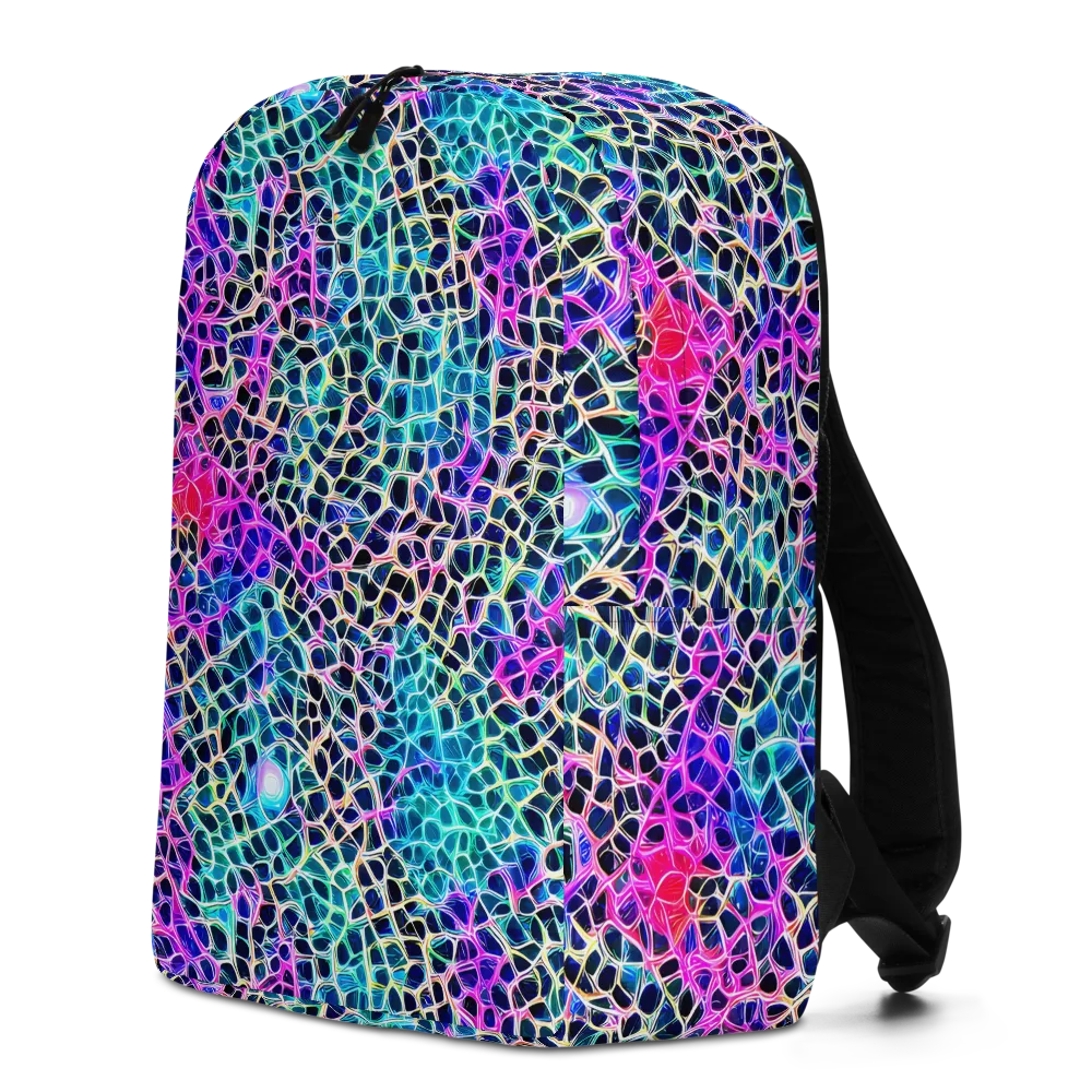 Prismatic Veins on Minimalist Backpack — Left