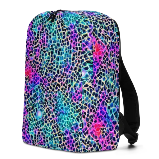 Prismatic Veins on a Minimalist Backpack