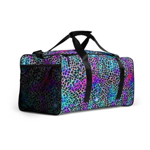 Prismatic Veins on a Duffle Bag
