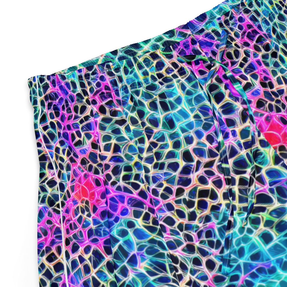 Prismatic Veins on Women's Pajama Shorts — Product details