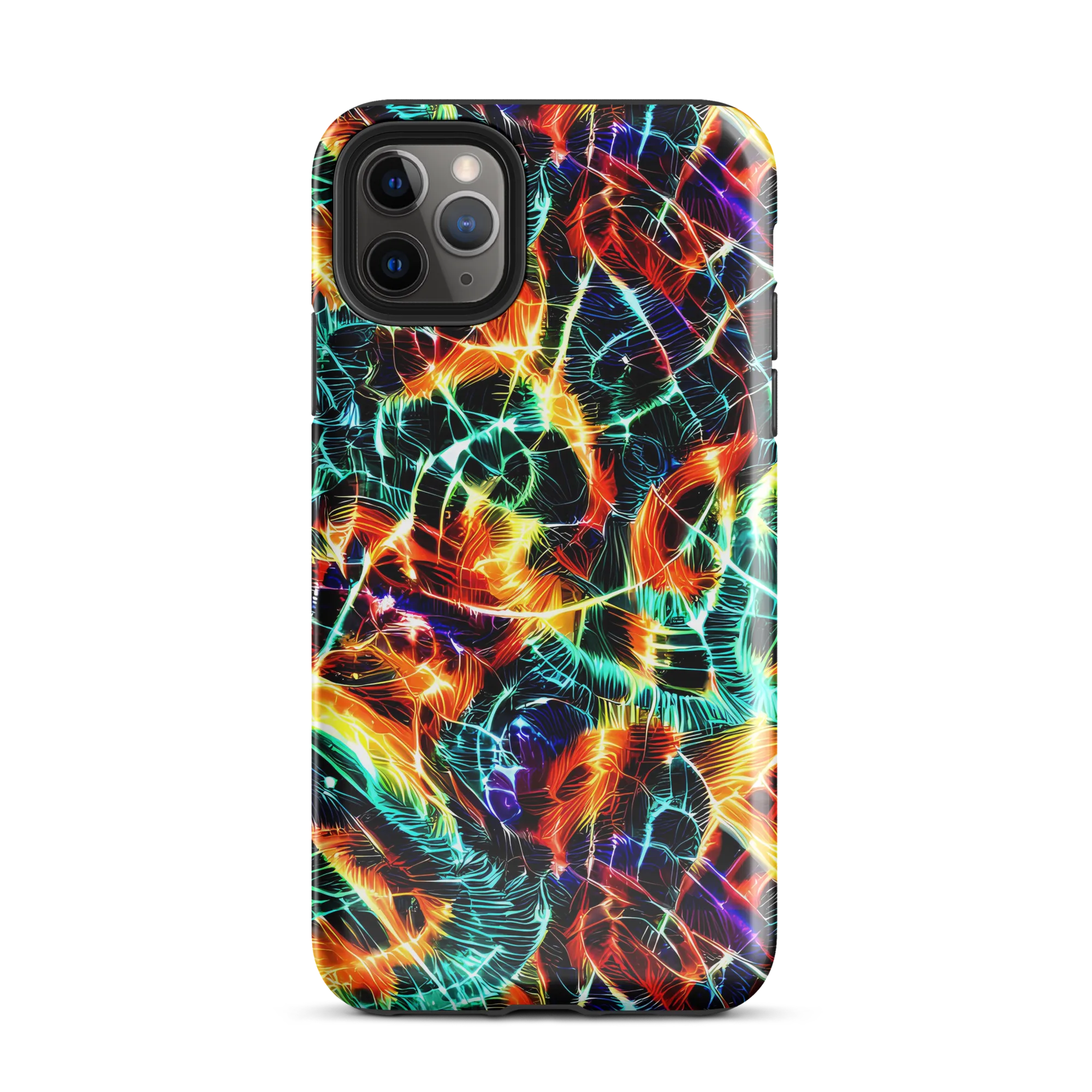 Afterdark Feathers on Tough Case for iPhone® — Front