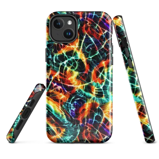 Afterdark Feathers on a MagSafe Tough Case for iPhone®