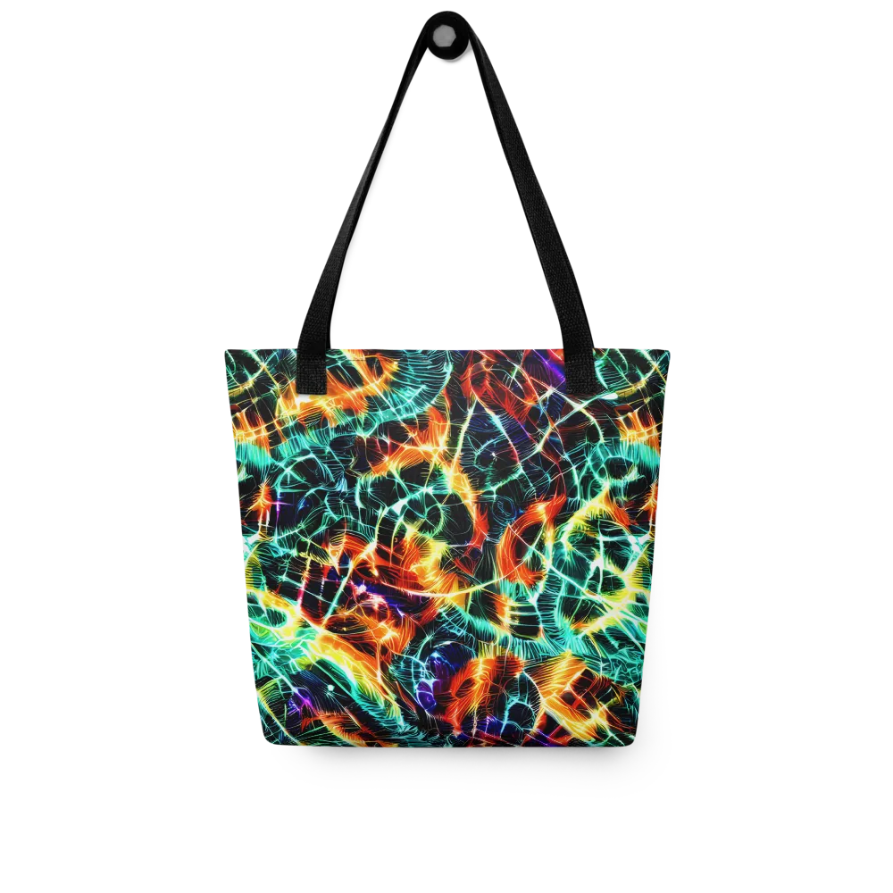 Afterdark Feathers on Tote Bag — Front