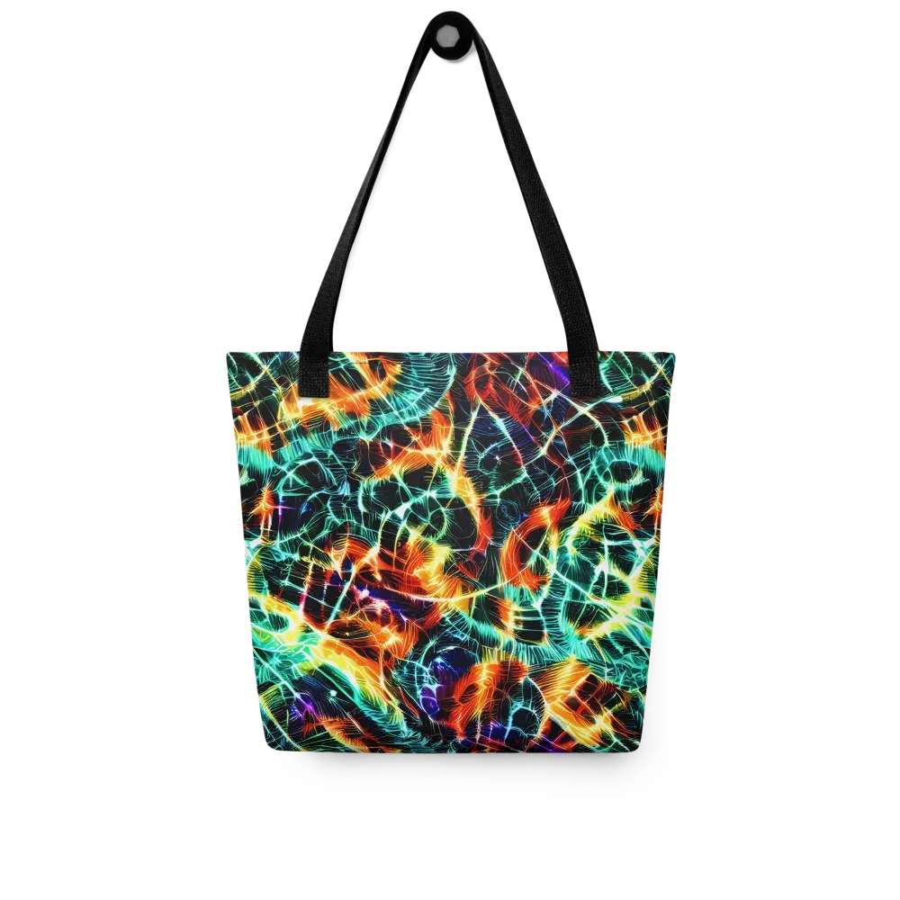 Afterdark Feathers on Tote Bag — Front