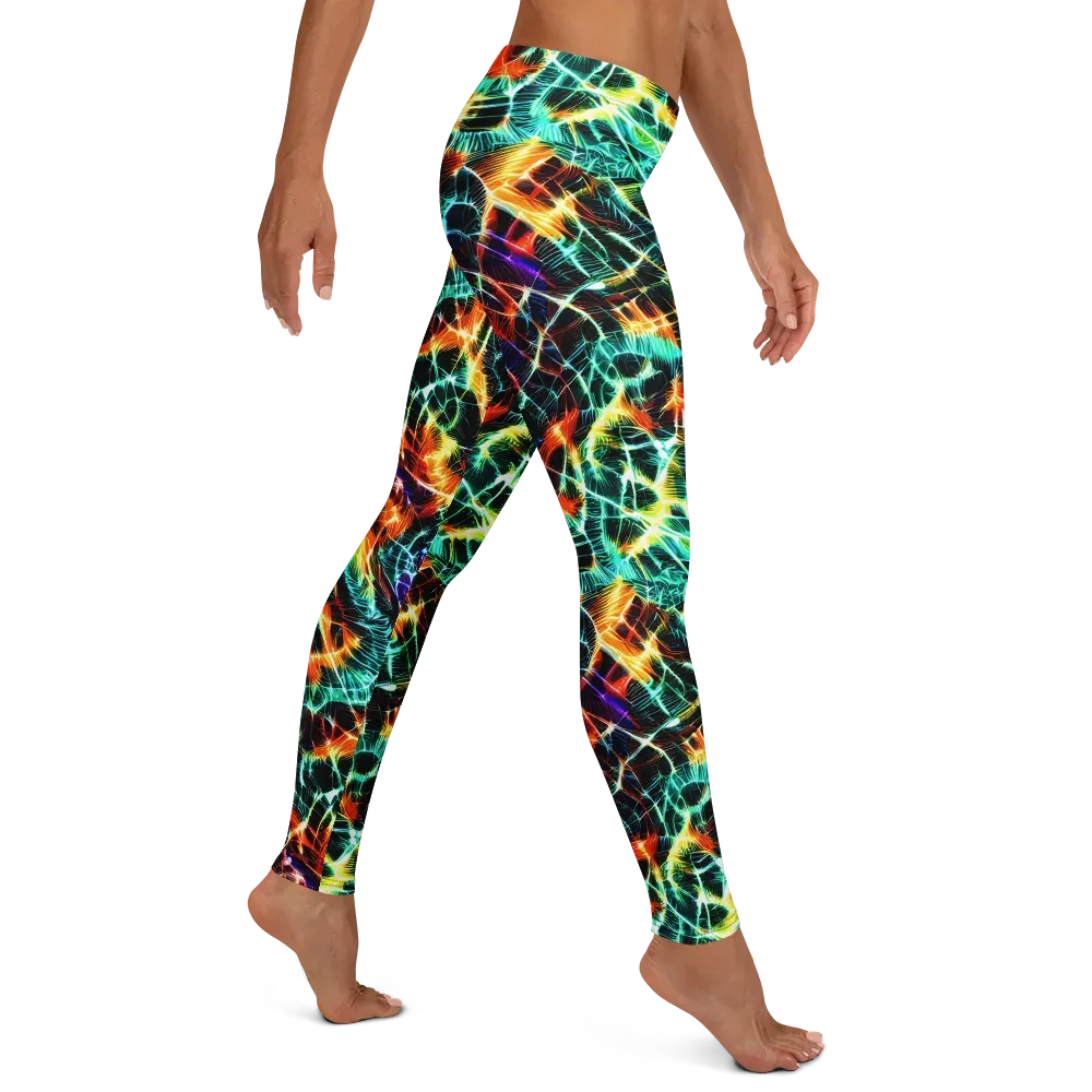 Afterdark Feathers on Leggings — Right