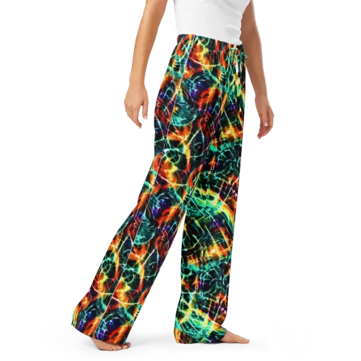 Afterdark Feathers on a Women's Pajama Pants