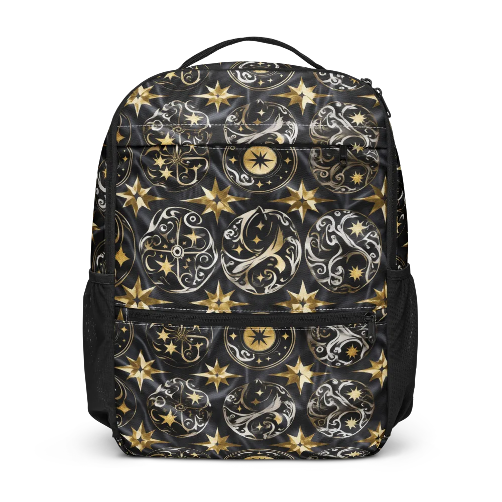 Midnight Compass on Utility Backpack — Front