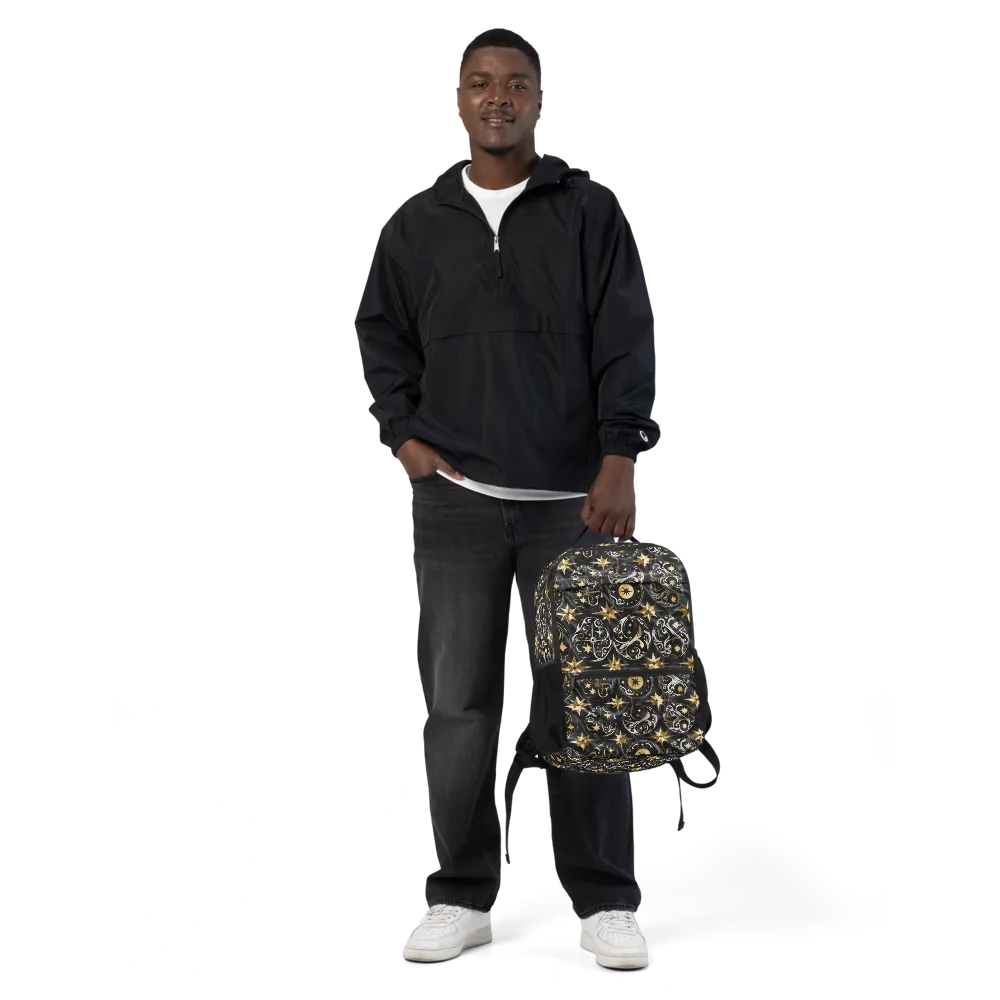 Midnight Compass on Utility Backpack — Front