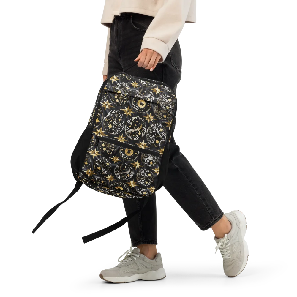 Midnight Compass on Utility Backpack — Front