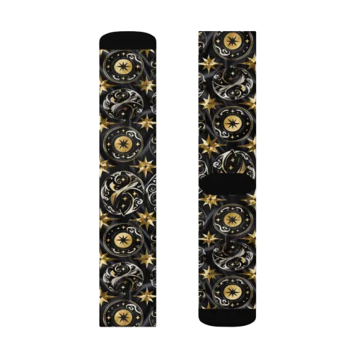 Midnight Compass on a Socks