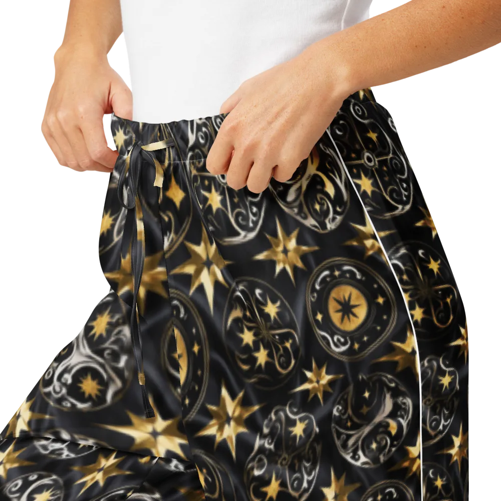 Midnight Compass on Women's Pajama Pants — Product details