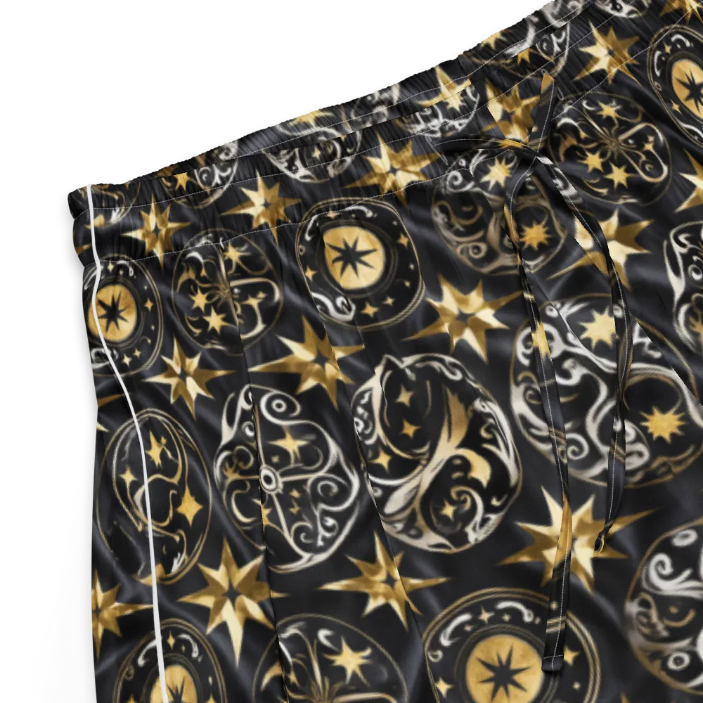 Midnight Compass on Women's Pajama Shorts — Product details