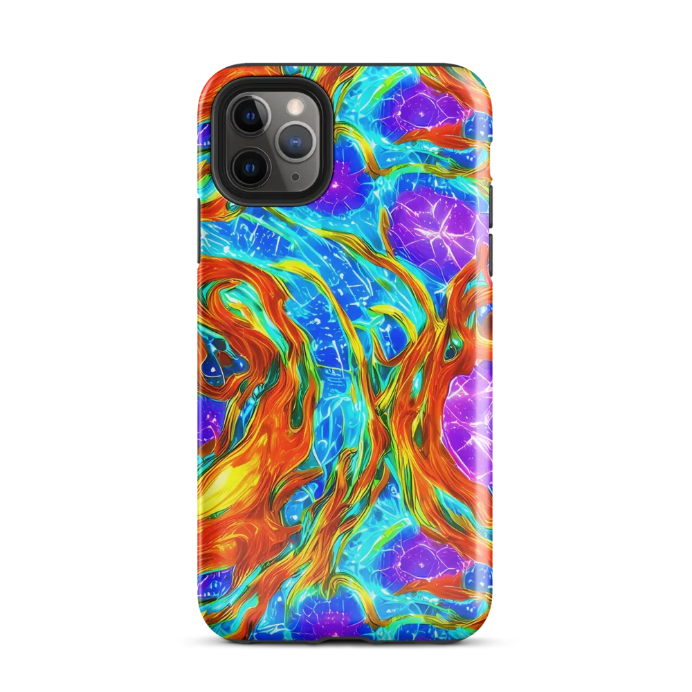 Prismatic Inferno on Tough Case for iPhone® — Front