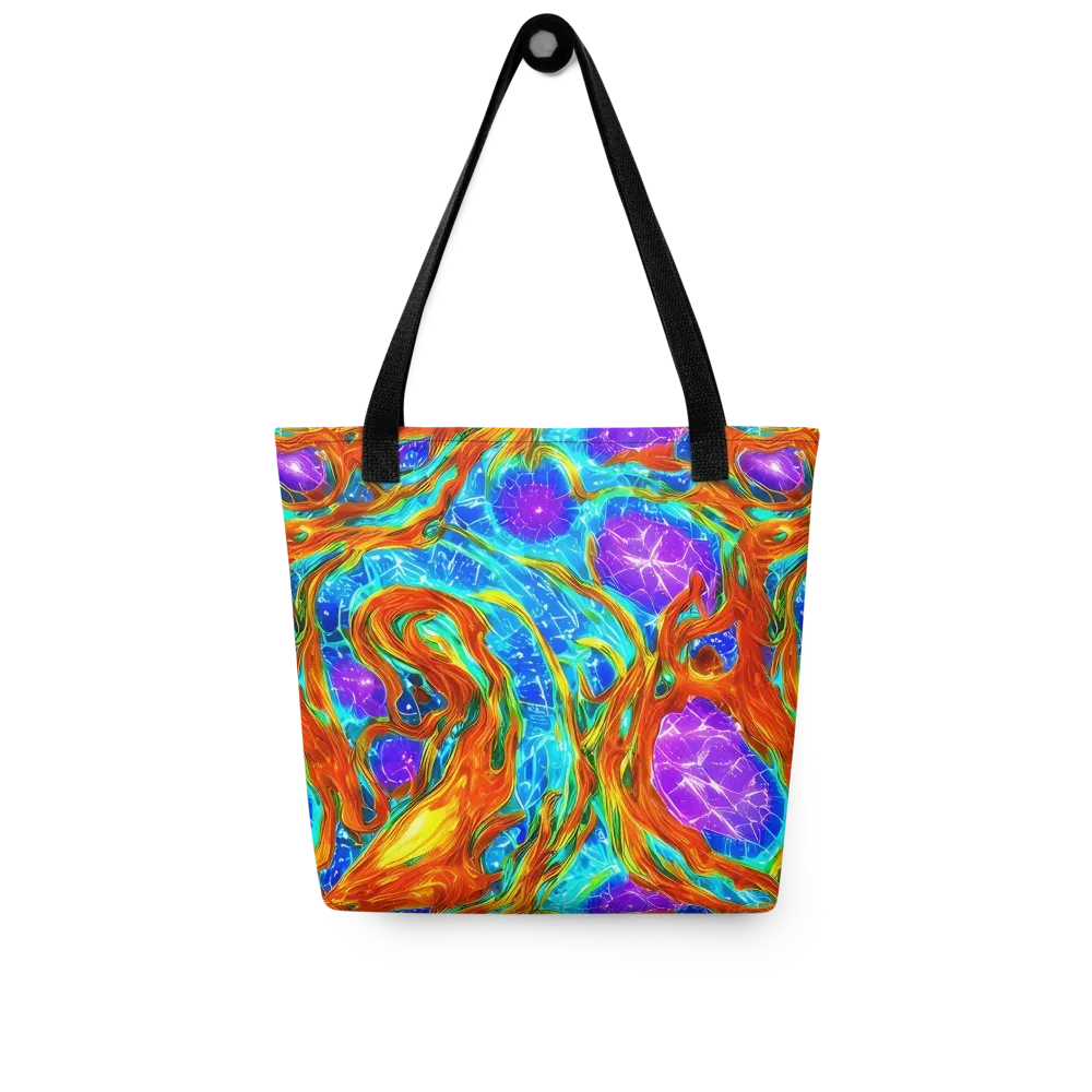 Prismatic Inferno on Tote Bag — Front