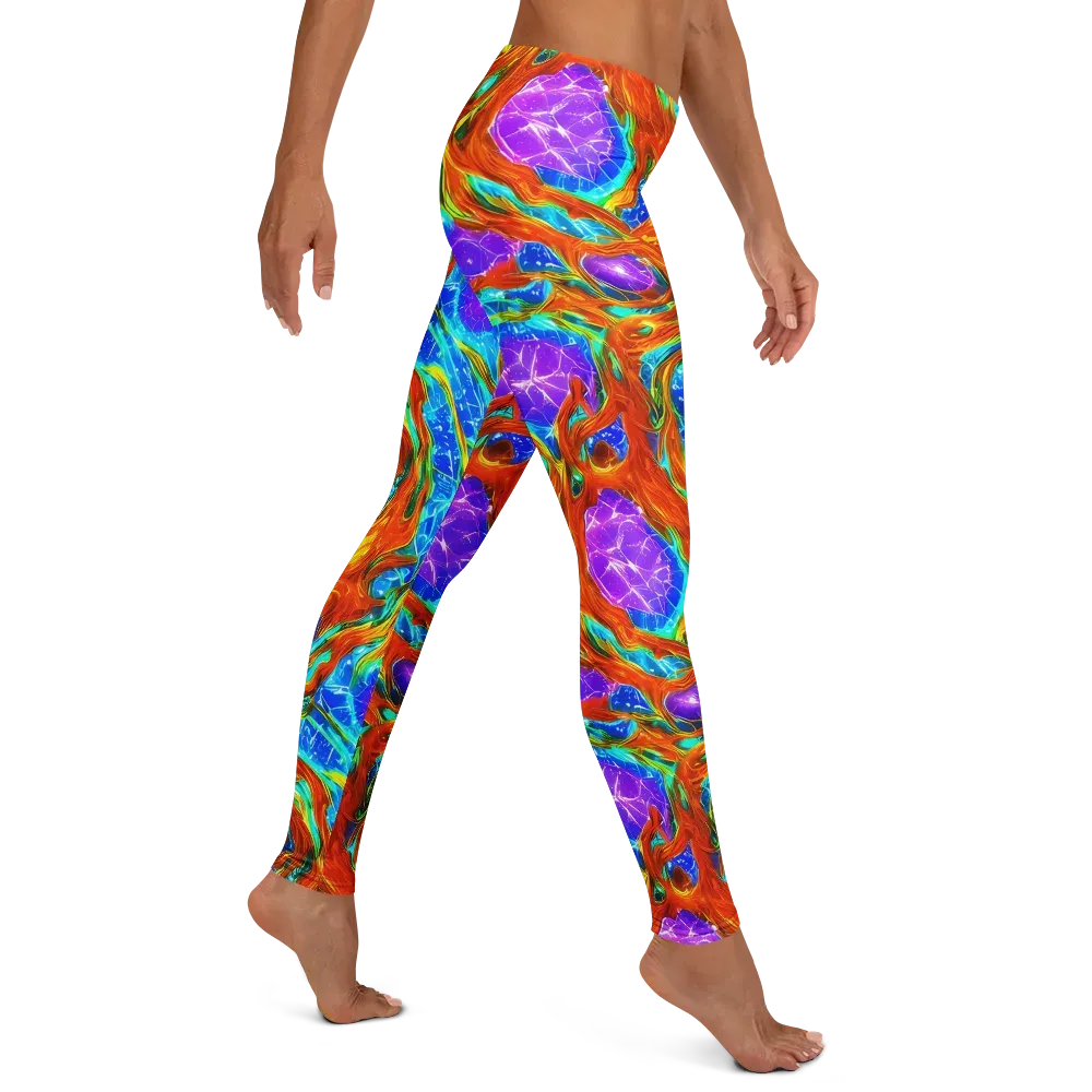 Prismatic Inferno on Leggings — Right
