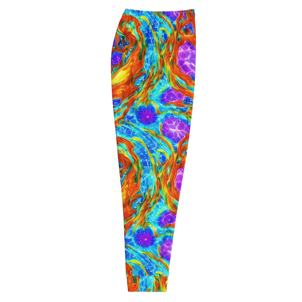 Prismatic Inferno on Men's Joggers — Right