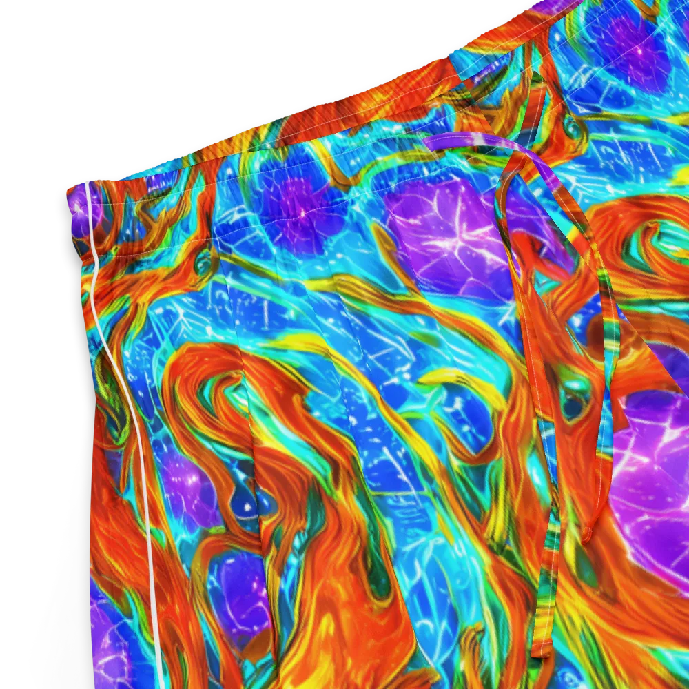 Prismatic Inferno on Women's Pajama Shorts — Product details