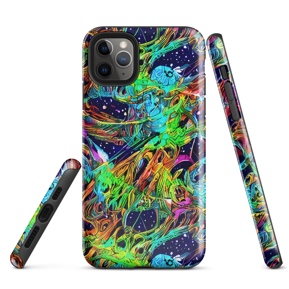 Neon Mythos on Tough Case for iPhone® — Front