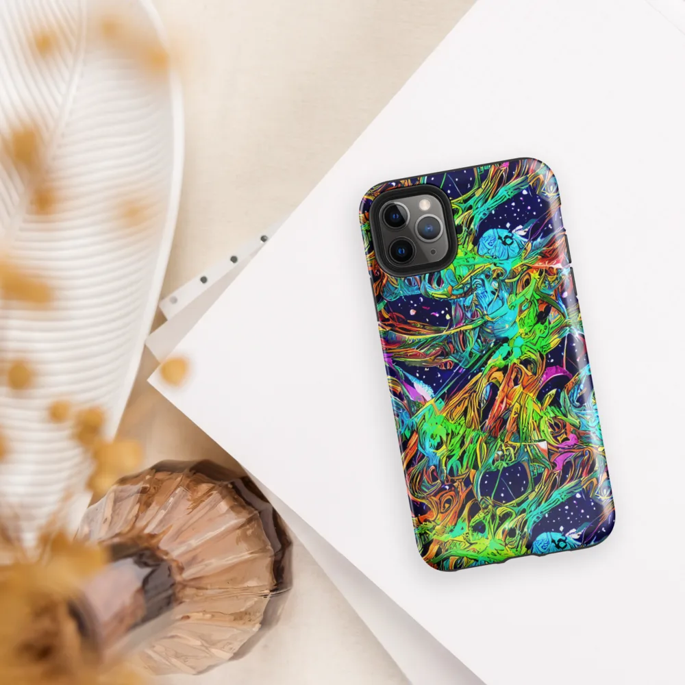 Neon Mythos on Tough Case for iPhone® — Front