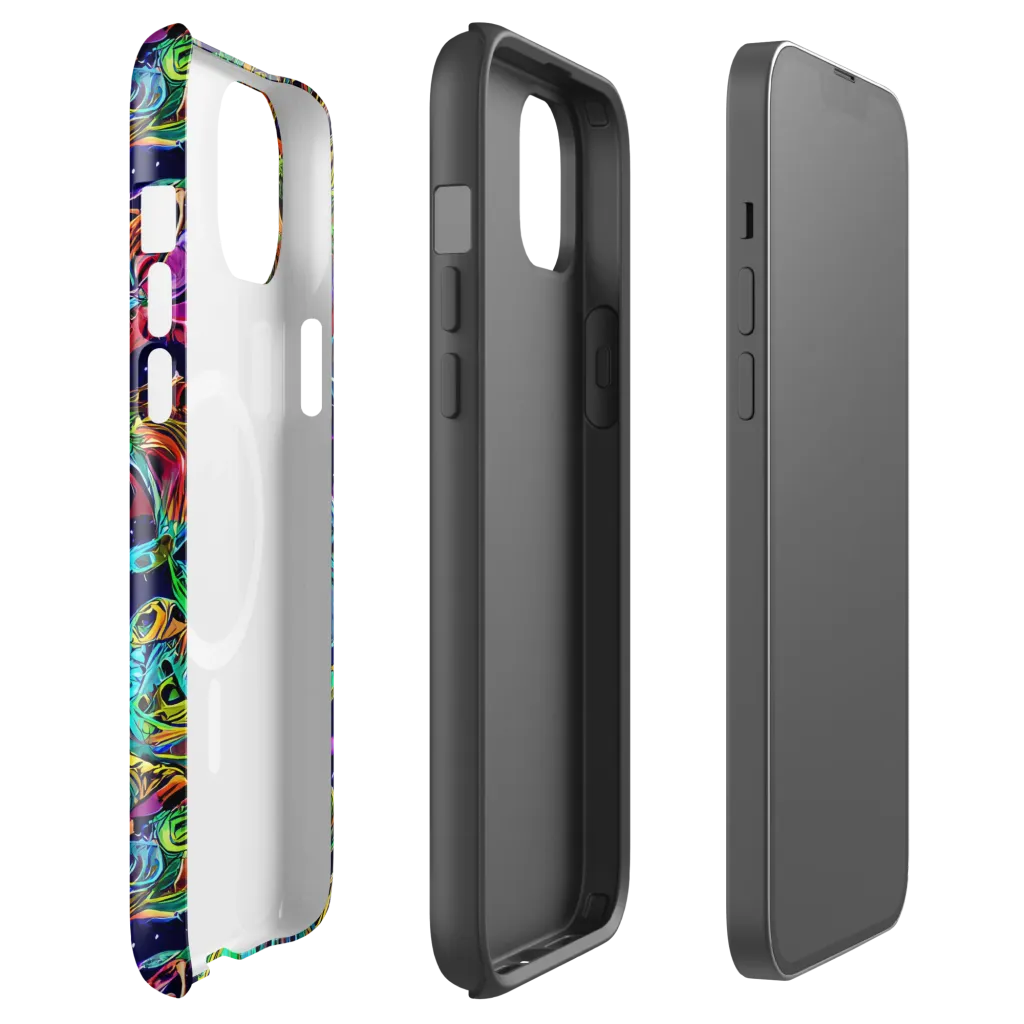 Neon Mythos on MagSafe Tough Case for iPhone® — Front