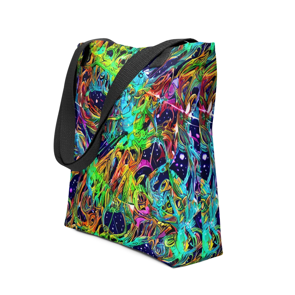 Neon Mythos on Tote Bag — Front