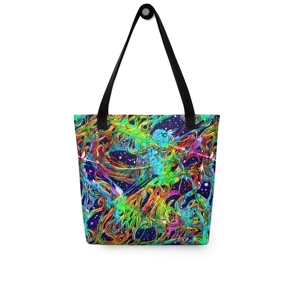Neon Mythos on Tote Bag — Front