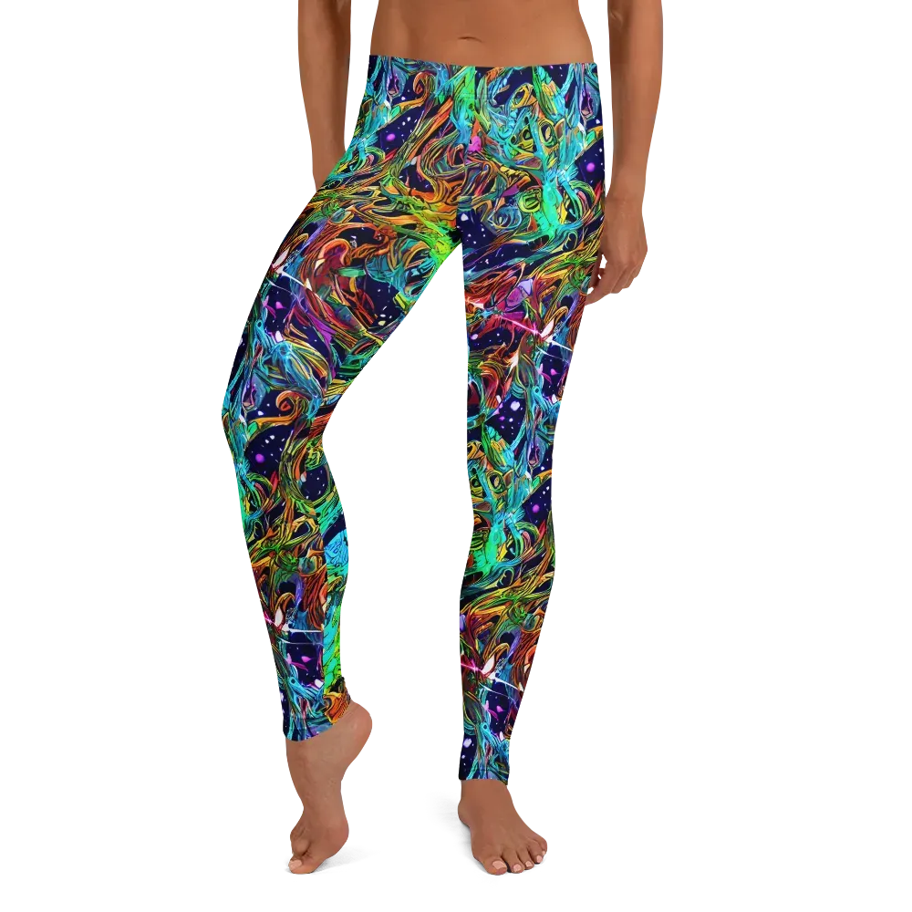 Neon Mythos on Leggings — Front
