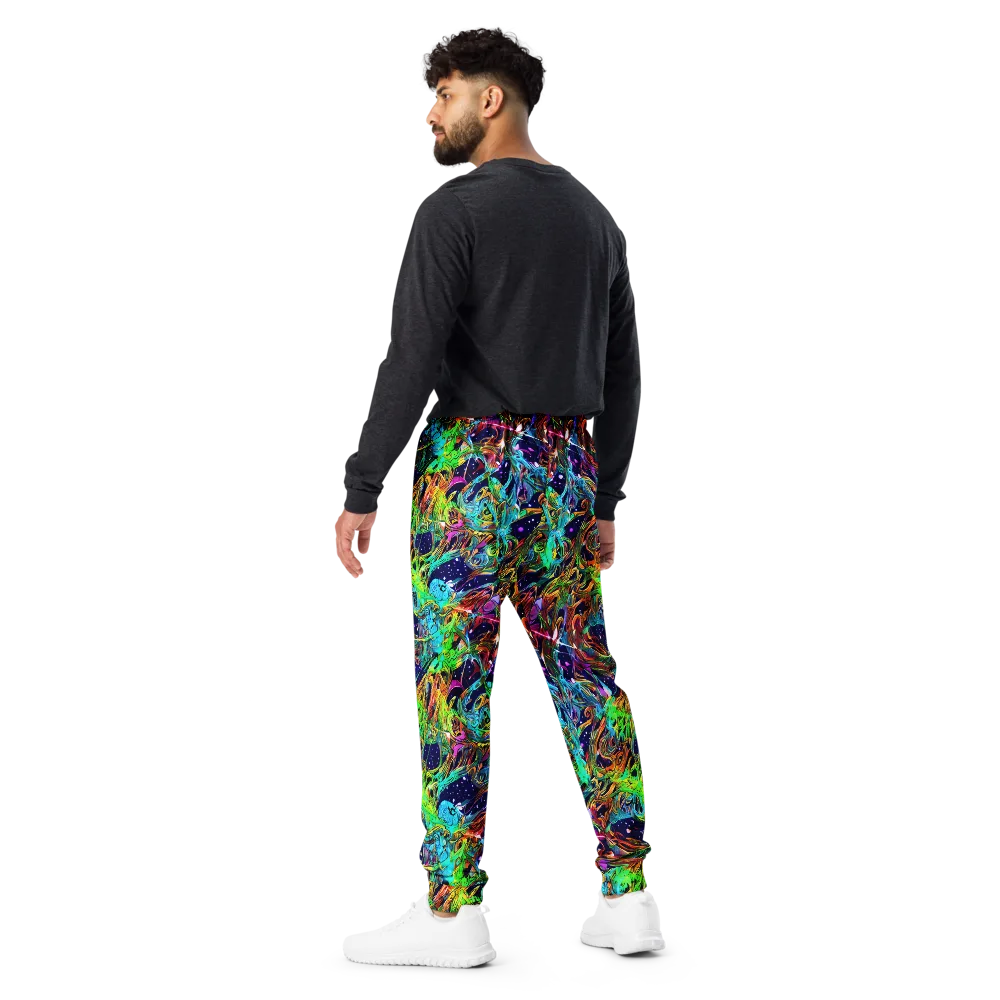 Neon Mythos on Men's Joggers — Back
